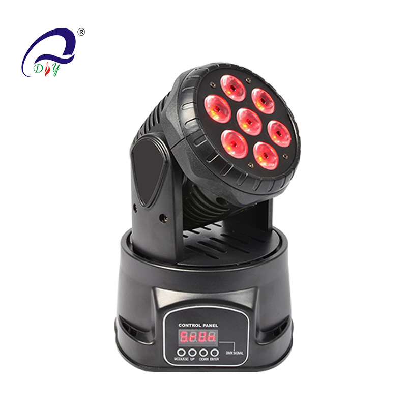 PL-14 7pcs*10W/15W LED Mini Wash Head Light