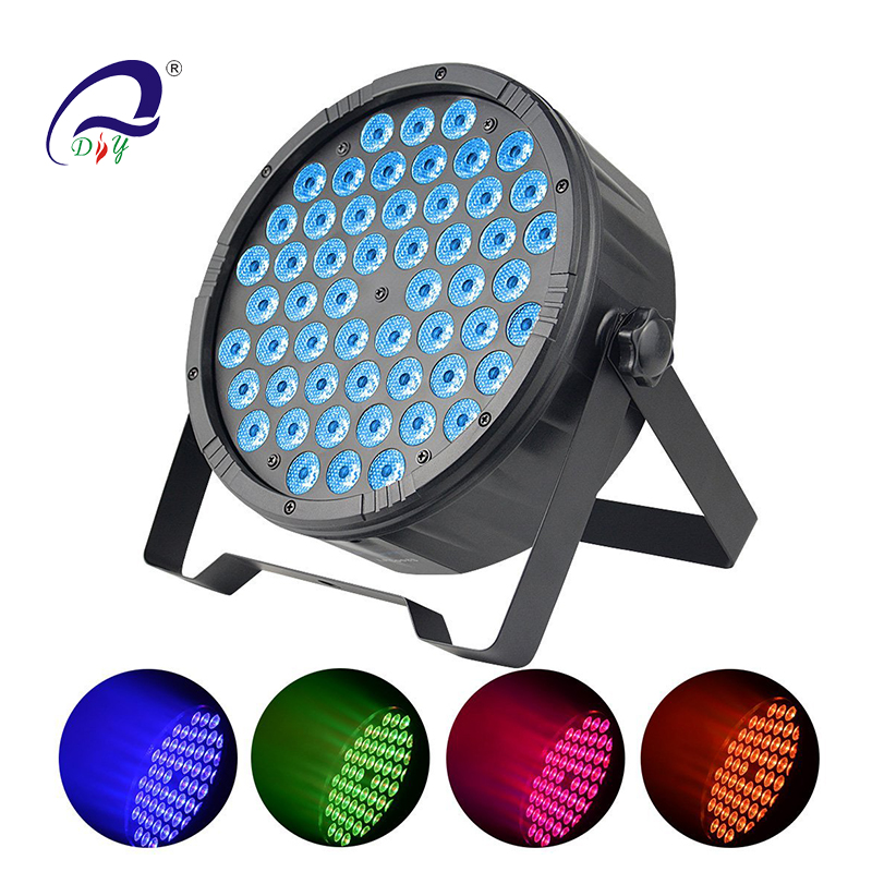 PL100II 54pcs*1W LED Par Light With Plastic Case for Dj Wedding